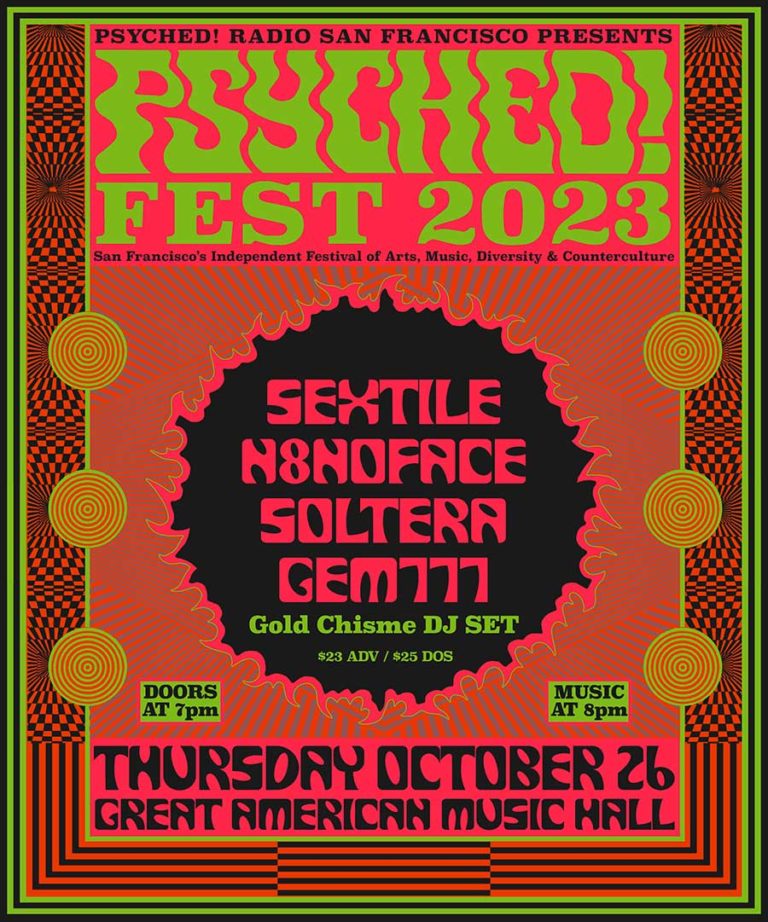 Psyched! Fest 2023 – Psyched! Radio. San Francisco